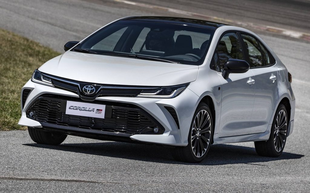 Test drive de um corolla 2022